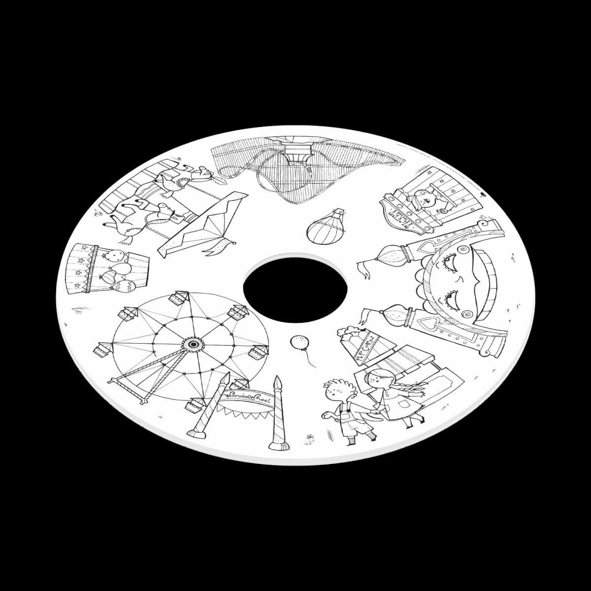 Refill of 20 sheets “Fun activities”