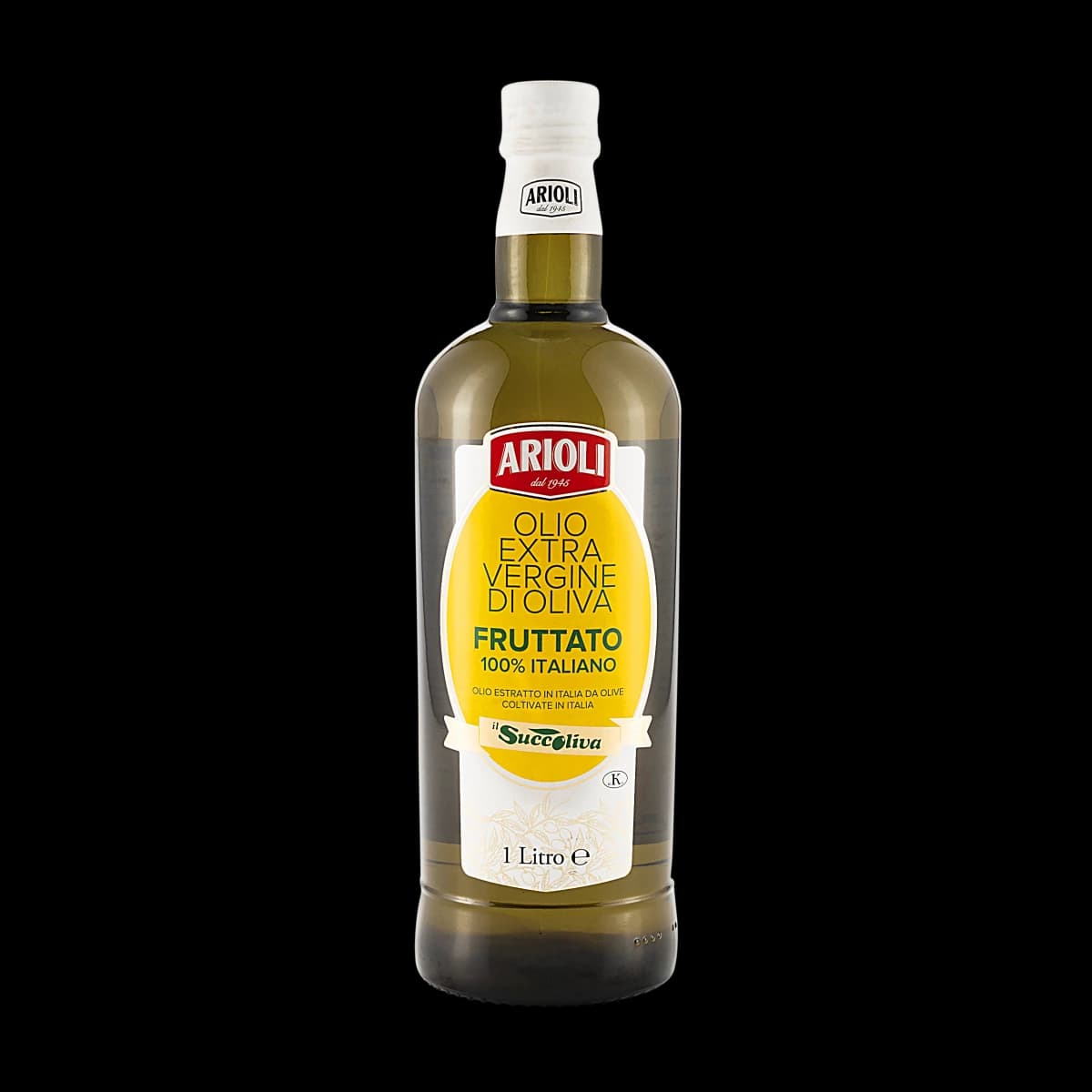 Succoliva - Fruity Extra Virgin Olive Oil - 100% Italian (1 Lt)