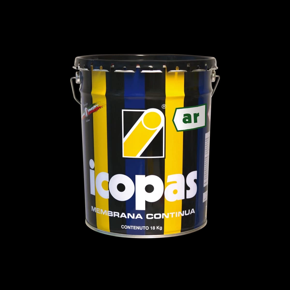 Icopas Antiroot for Waterproofing Retaining and Foundation Walls, Planter Boxes and Green Roofs (Liquid, Solvent Based) (18 Kg)