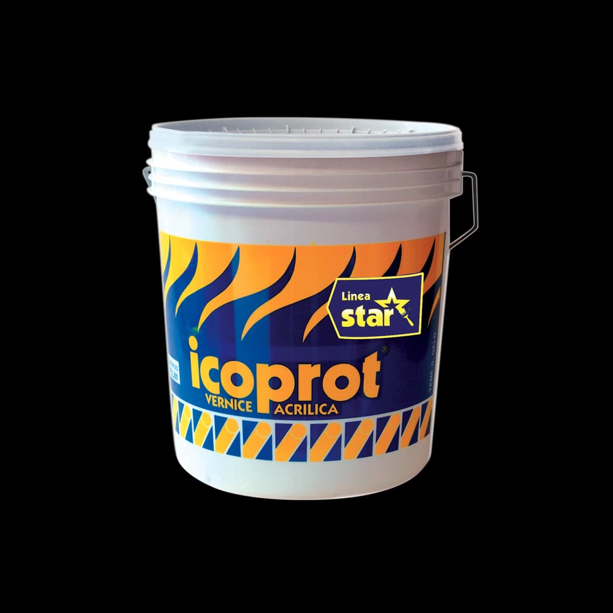 Icoprot Star One-Component White Protective Paint Based on Synthetic Resins and Special Additives (Liquid, Water Based) (20 Kg)
