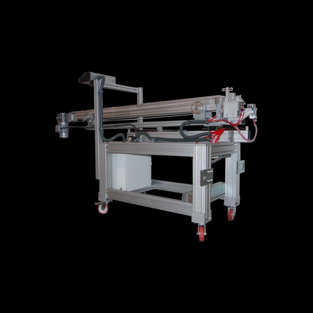Feeding Bench with Manual Load - Fitting and Nuts Feeding Belt