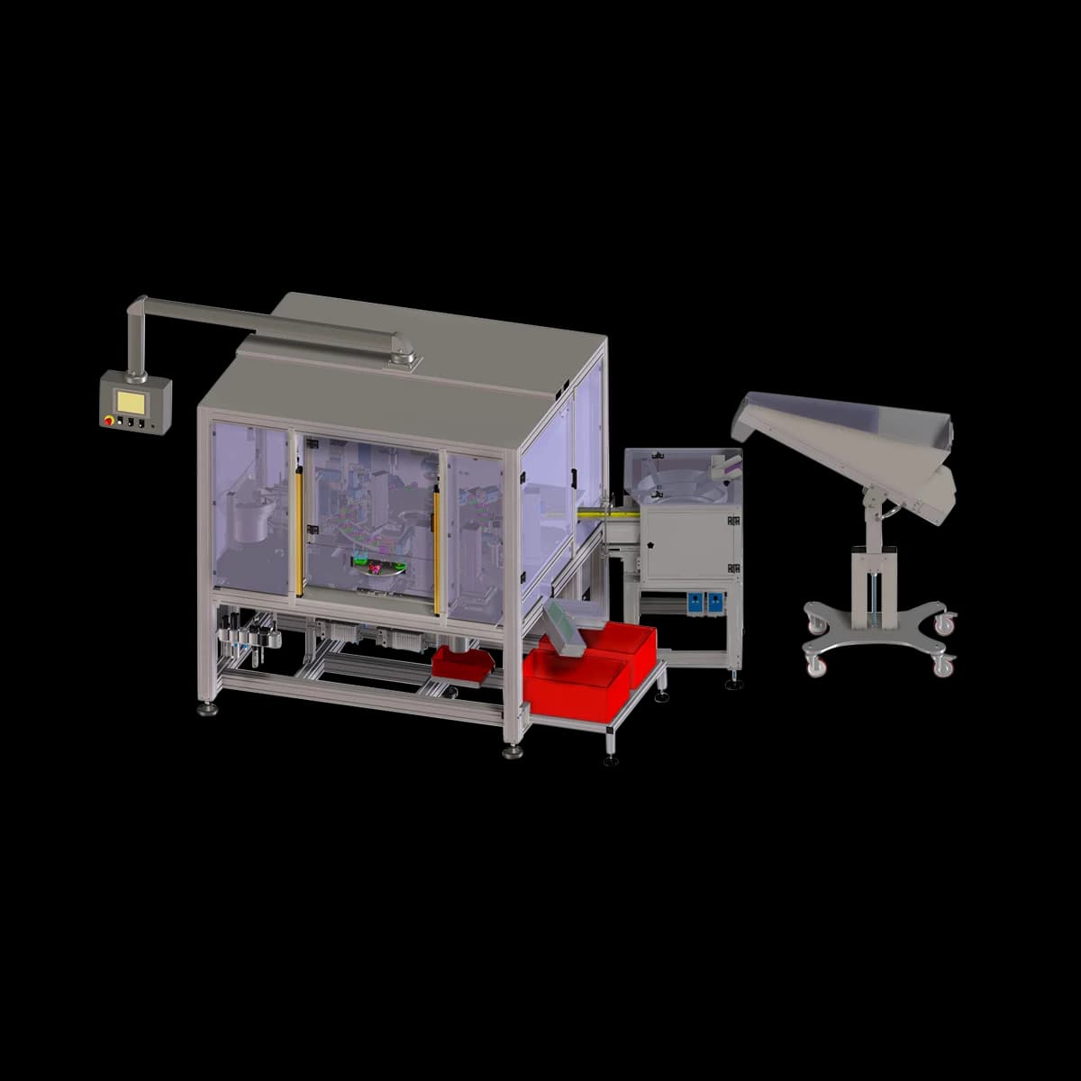 Semiautomatic Machine to Assemble Push-fit Connector