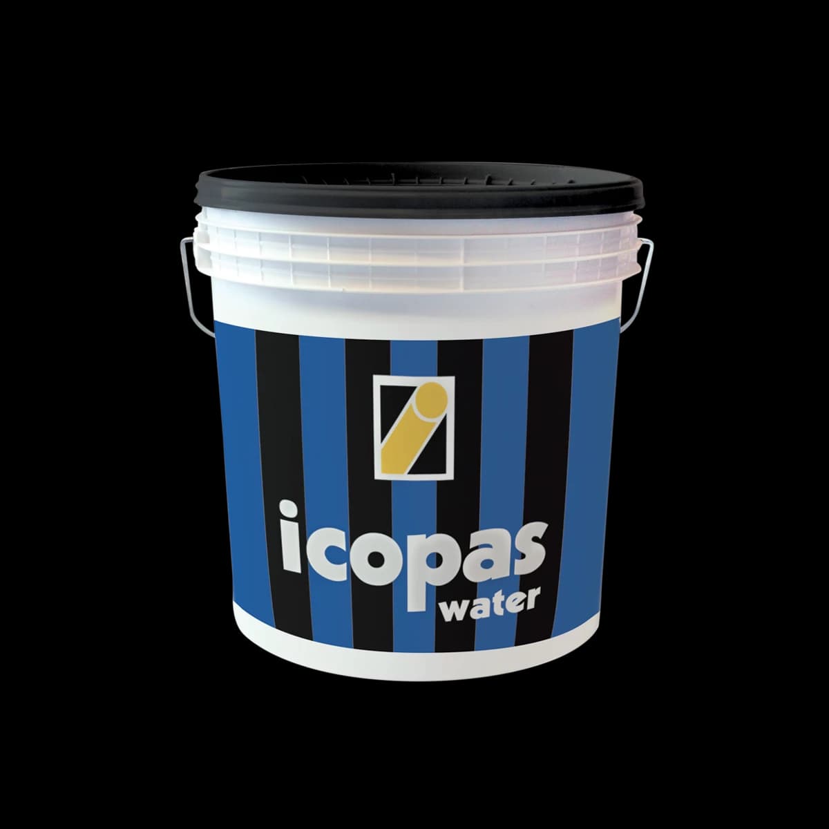 Icopas Water for Waterproofing Roofs, Concrete Slabs, Terraces, Gutters, Valleys, Retaining and Foundation Walls (Liquid, Water Based) (1 Kg)