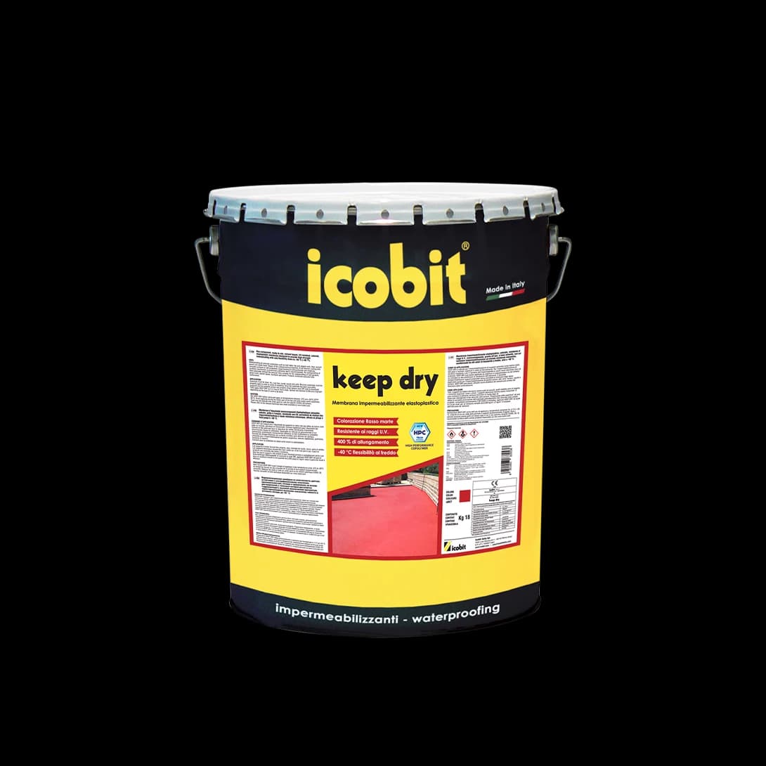 Keep Dry Color Innovative, Fast-drying, Multi-purpose Colored Waterproofing (Liquid, Solvent Based) (18 Kg)