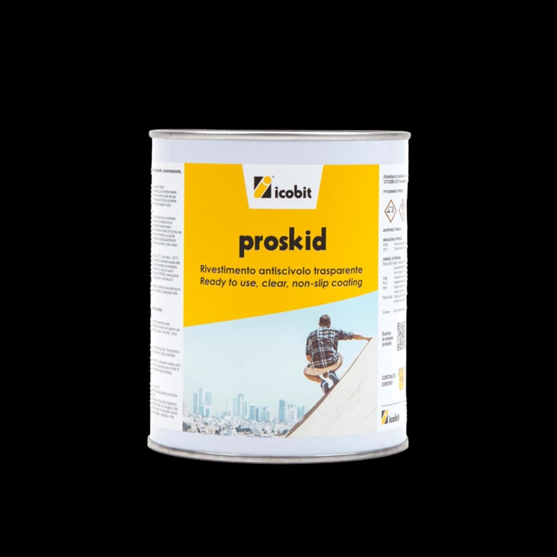 Proskid Transparent Coating that gives Anti-slip Properties to the Treated Support (Liquid, Solvent-free) (5 Kg)