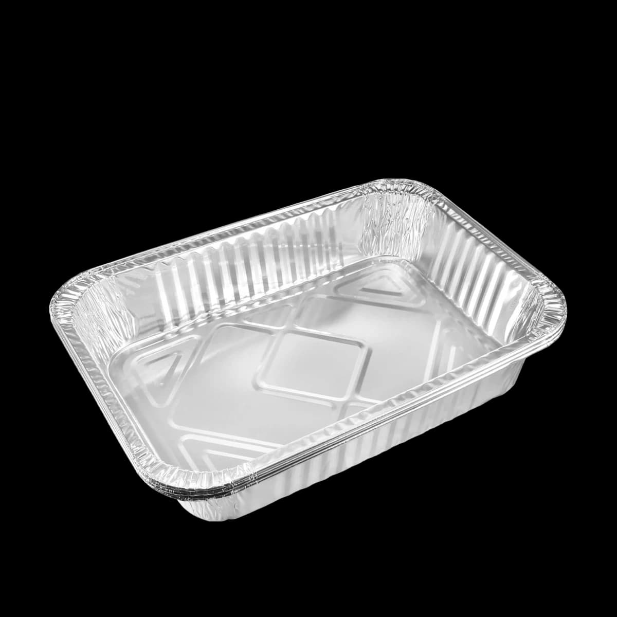 Rectangular Aluminium (Cap. 4900ml) Disposable Turkey and BBQ Pan (100 pcs)
