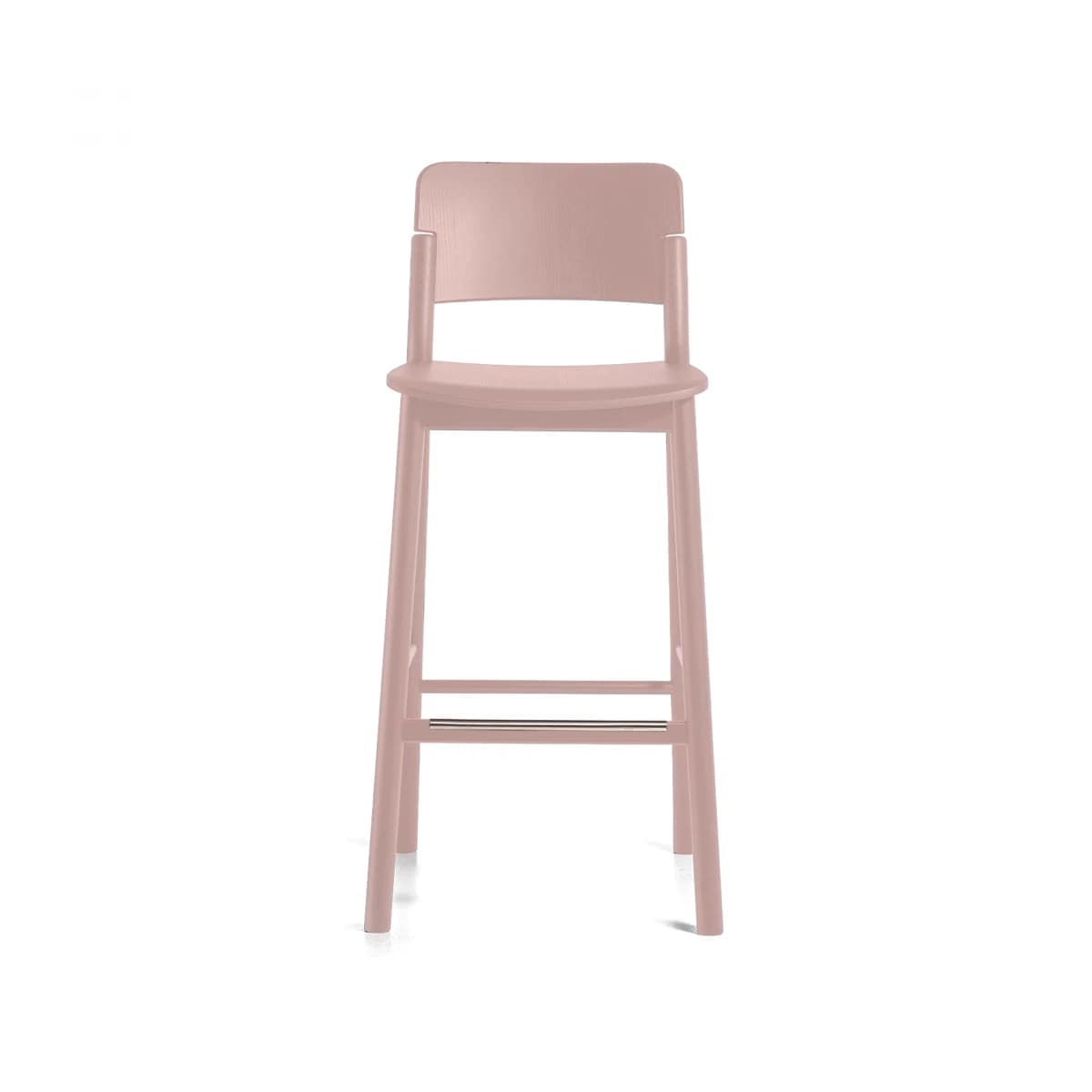 Pop Stool in Ash Wood with Low-Weight and Comfortable Style