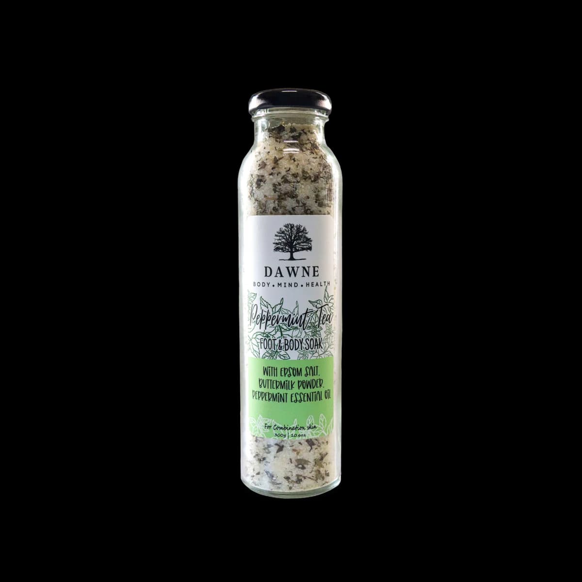 Peppermint Tea Foot and Body Soak to Reduce Stress and Refresh