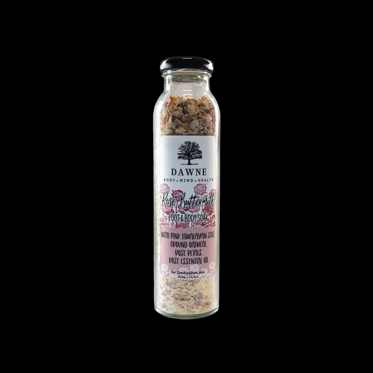 Rose Buttermilk Foot and Body Soak to Induce Sleep and Reduce Stress