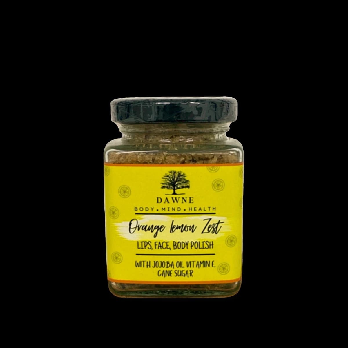 Sweet Orange Lemon Zest Body, Face and Lips Polish Scrub