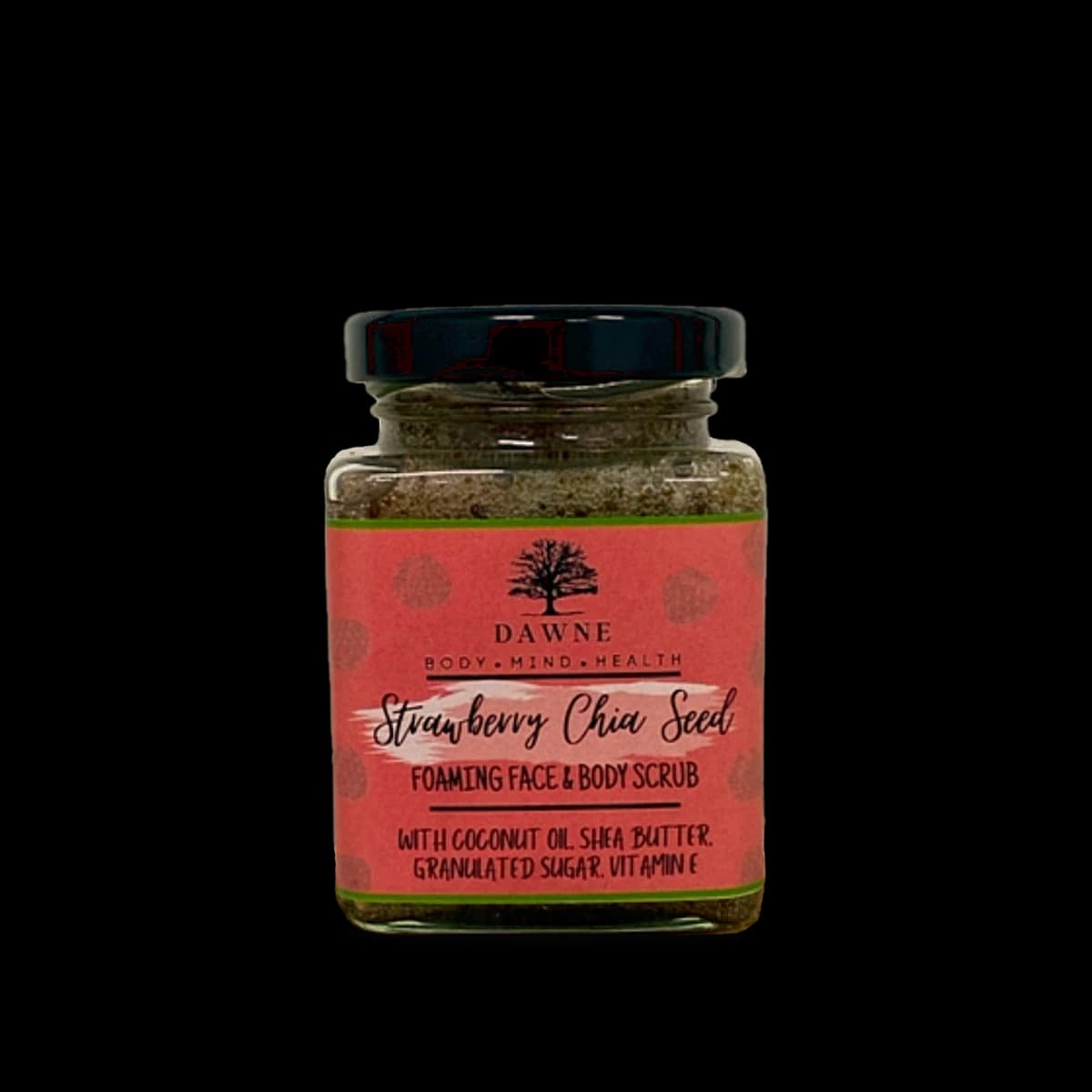 Strawberry Chia Seed Foaming Body and Face Butter Scrub