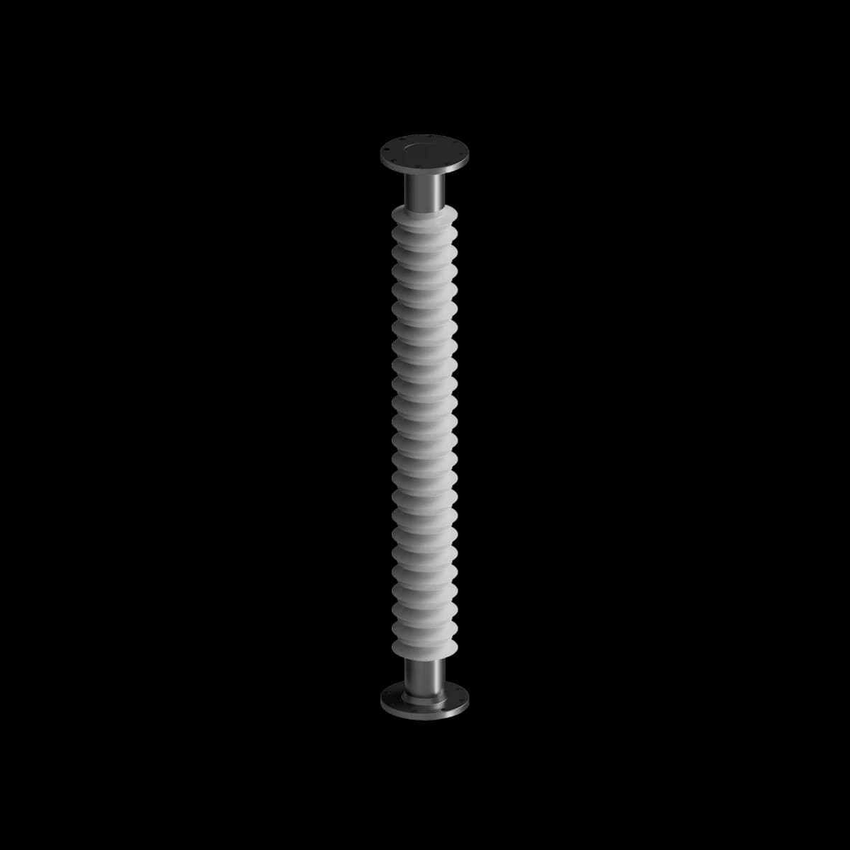185 mm Insulators in Silicone Rubber (type PIN-ISI-PIN-A2+2-C2F1) - Composite Vertical Post ( Pin )