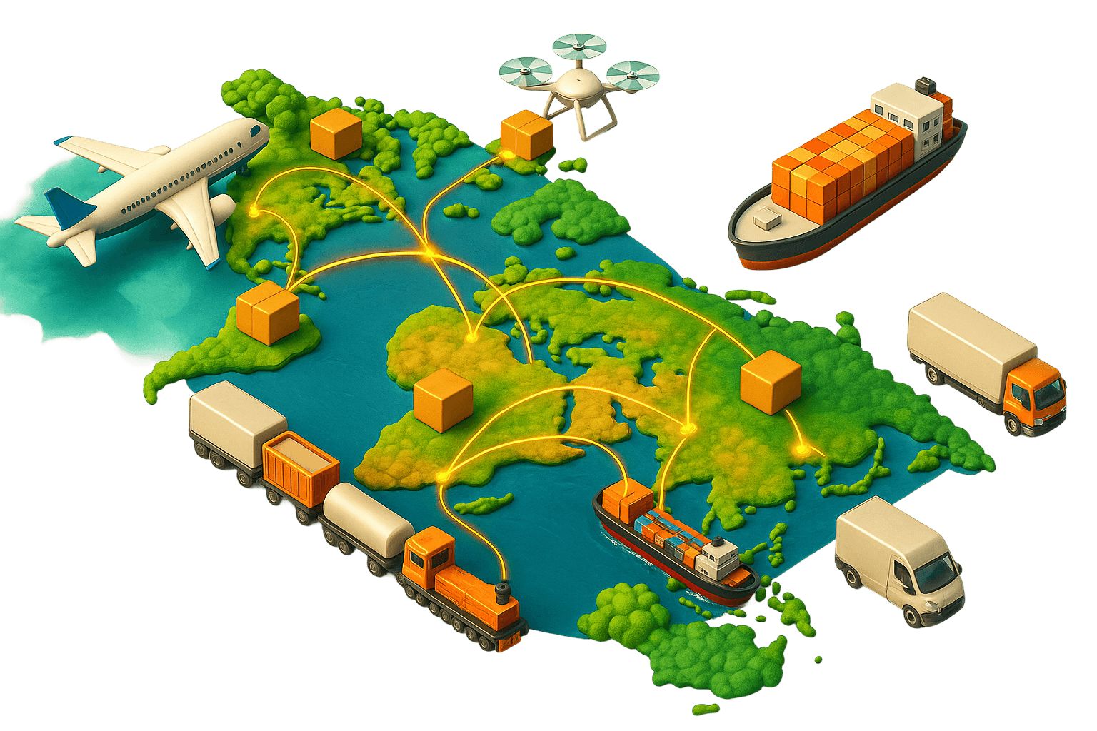 Trading World Map