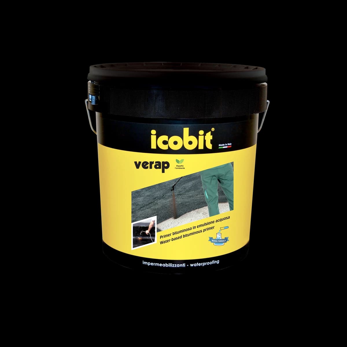 Verap Bituminous Primer (Liquid, Water Based) (9 Kg)