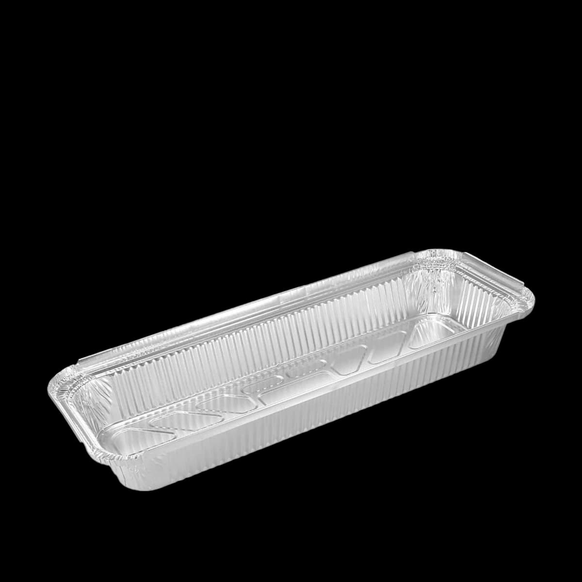Long Rectangular Aluminium (Cap. 2400ml) Disposable