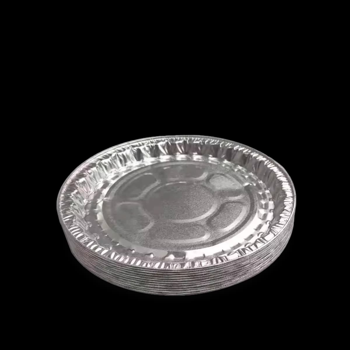 Rounded Aluminium Lid for Disposable Container (1000pcs)
