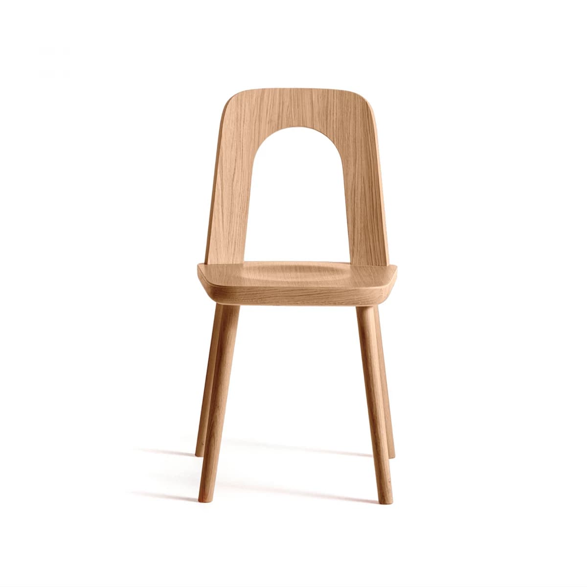 Ash Chair with Wood Legs (Arco)