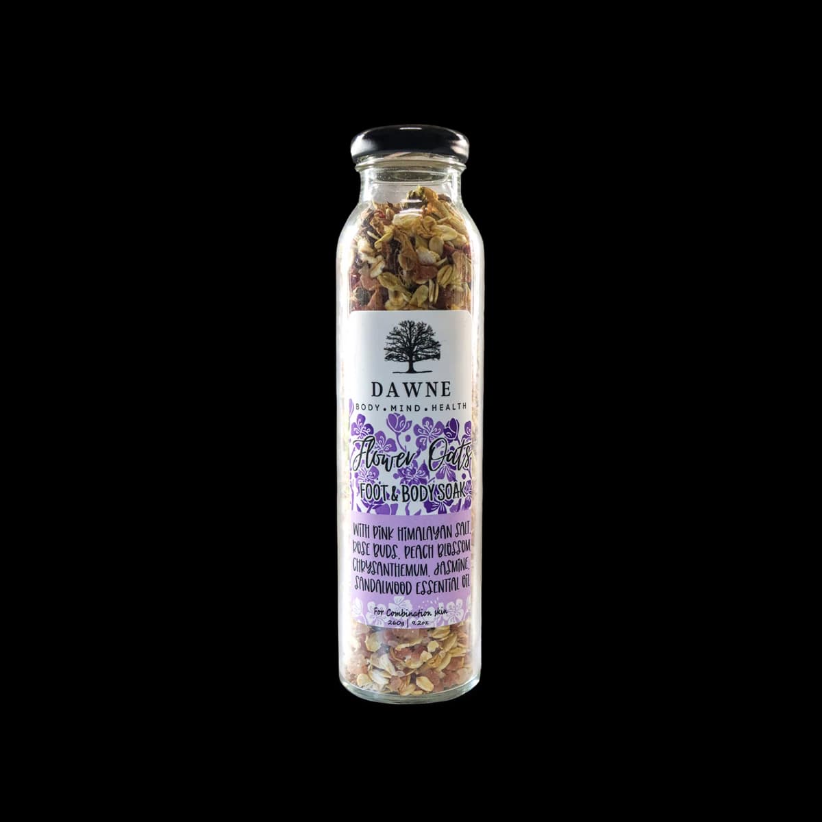 Flower Oats Foot and Body Soak to Uplift Mood and Skin Health