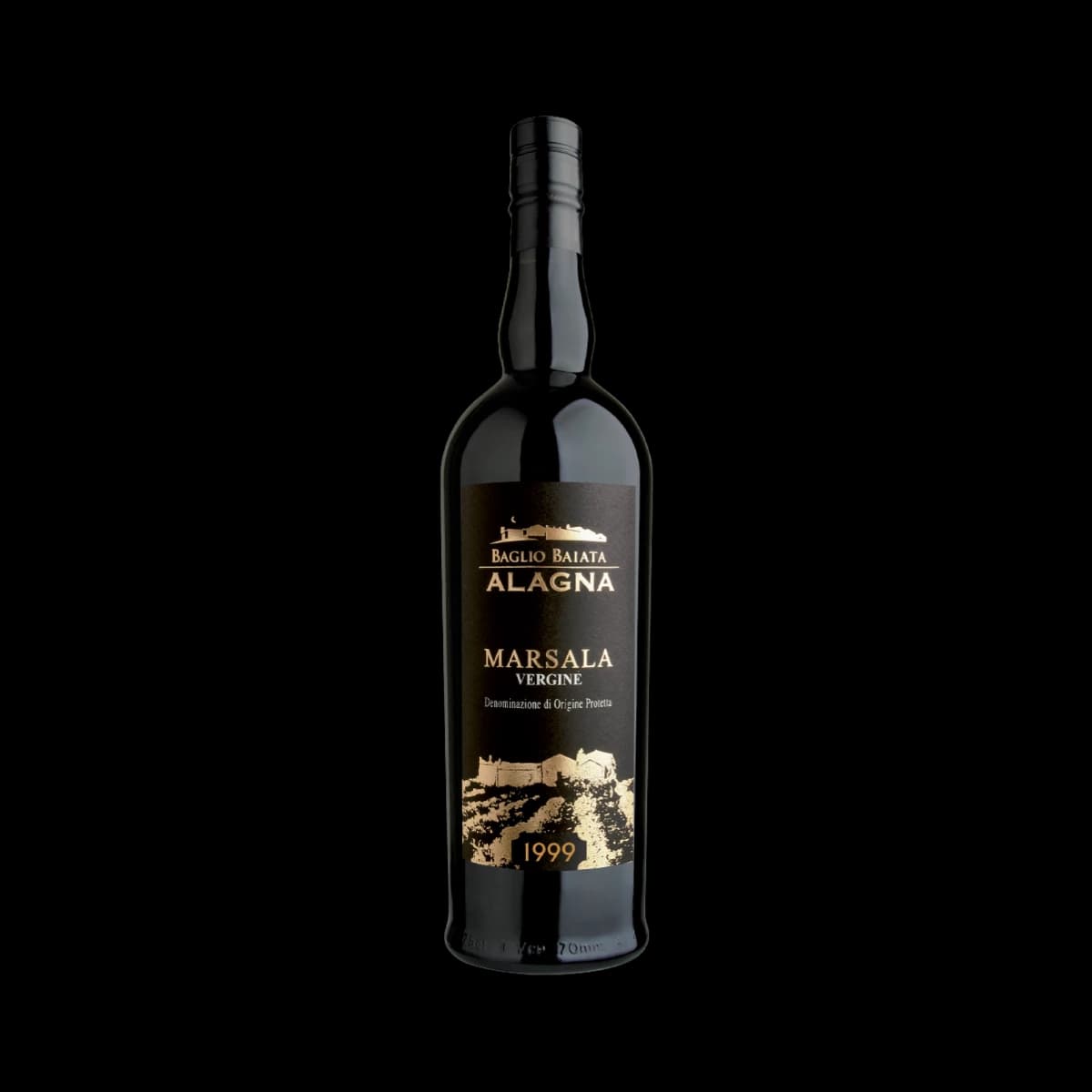 Marsala Virgin Wine 1999 D.O.M to Accompany with Spicy Food, Ham and Cheese (19% Vol.)