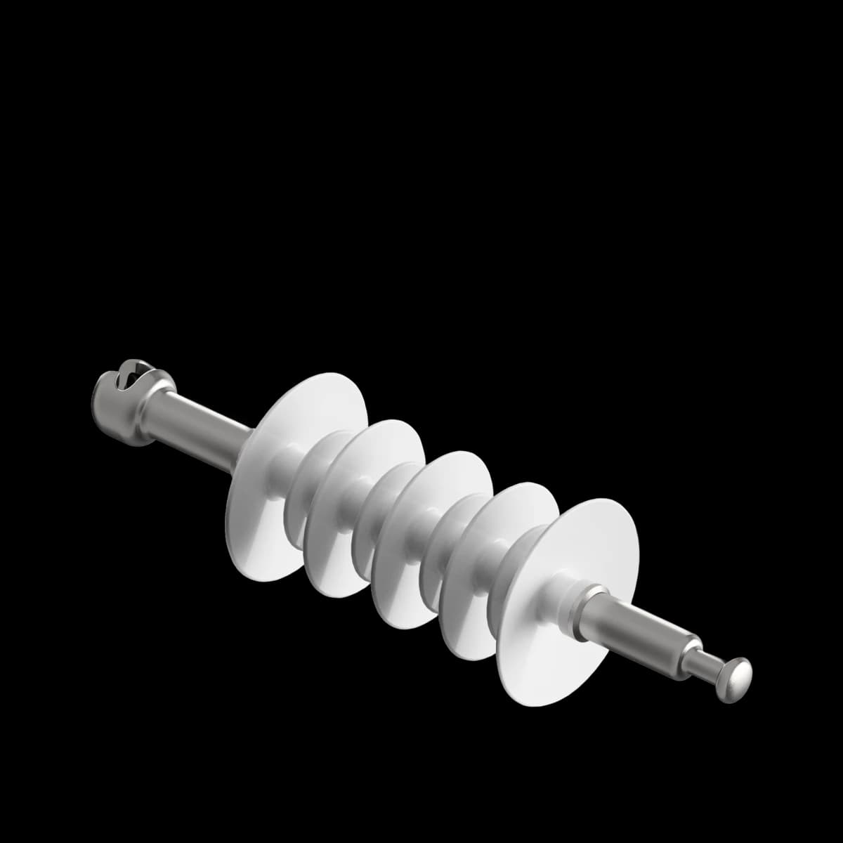 850 mm Tension Insulator in Silicone Rubber (type ISI-ROK-A007-210** class 160 - 210 kN) - Transmission Composite Suspension