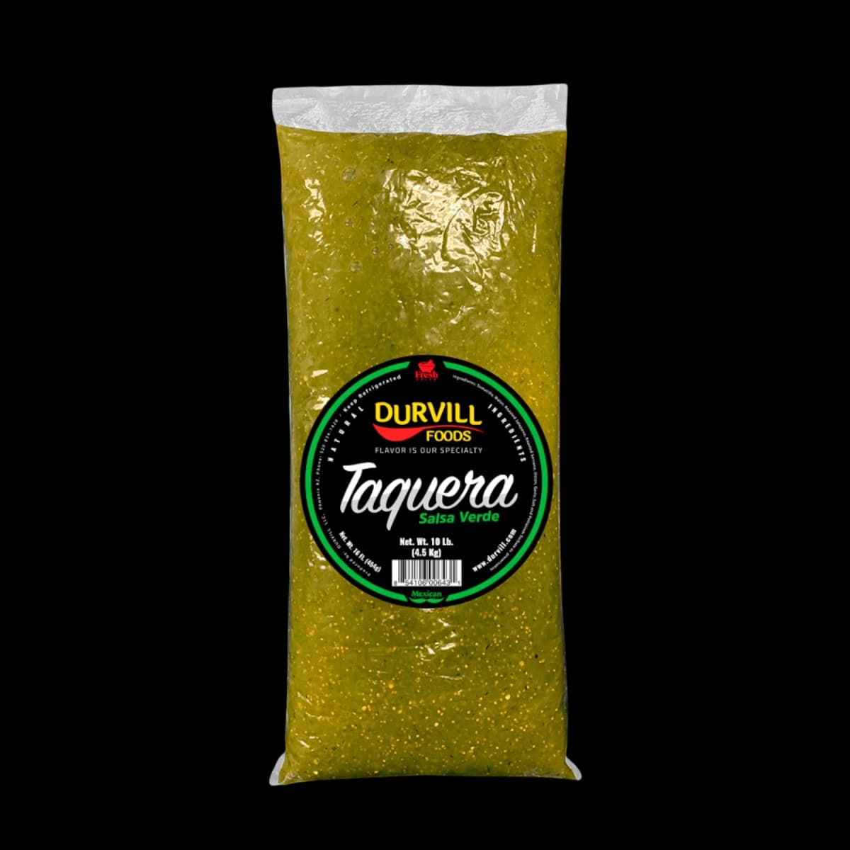 'Green Taquera' Mexican Sauce (4.5 kg)