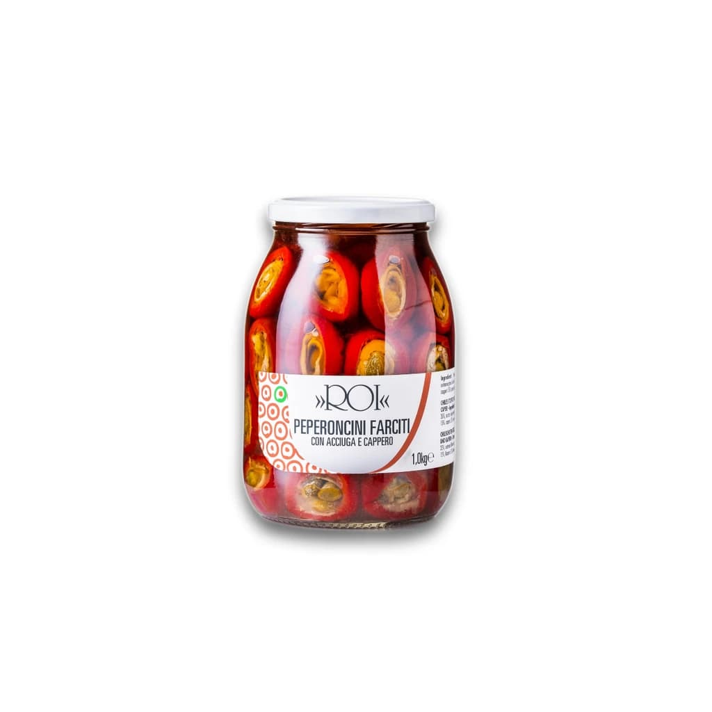 Little Peppers with Anchovies (1 Kg)