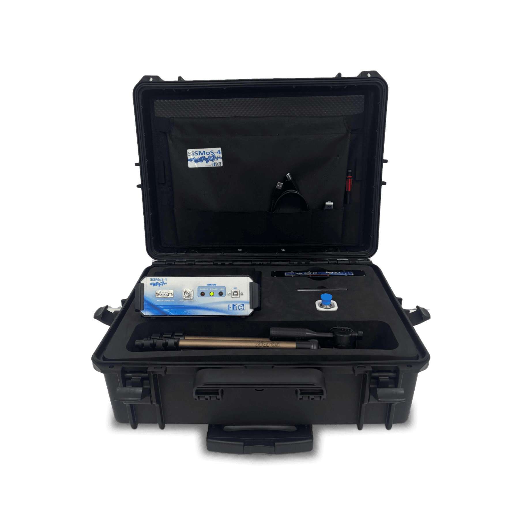 SiSMoS-4 Portable Magnetic Field and Vibration Survey System